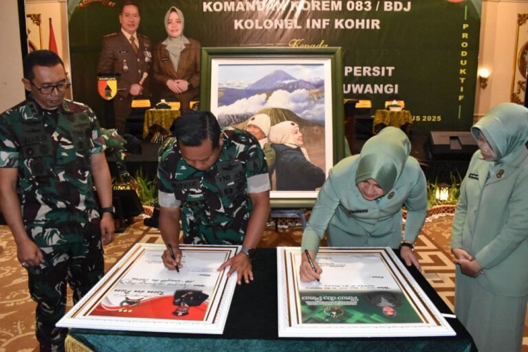 Danrem 083/Baladhika Jaya Bangga Dengan Kodim 0825/Banyuwangi, Tekankan Profesionalisme Prajurit