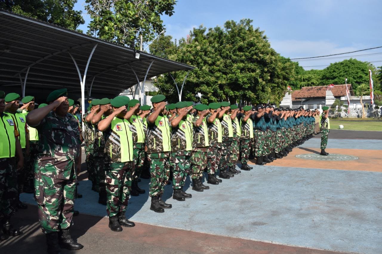 Apel Gabungan Dalam Rangka Penutupan TMMD 125 Kodim 0825/Banyuwangi