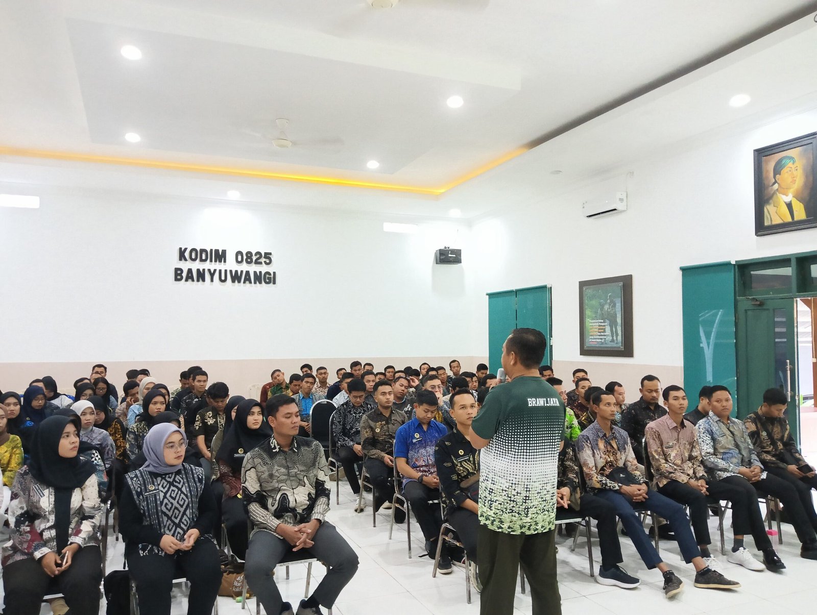 Kodim 0825/Banyuwangi Laksanakan Monitoring Program Makan Bergizi Gratis