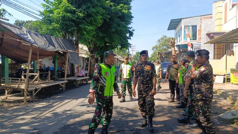 Koramil 0825/21 Kalipuro dan Banser Gelar Wujud kebersamaan Jaga Kondusifitas Kemananan Masyarakat