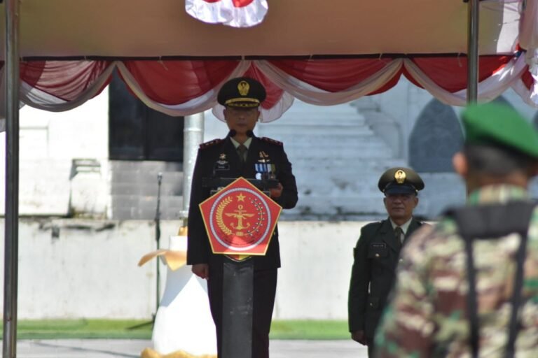 Dandim 0825/Banyuwangi Pimpin Upacara HUT Ke – 80, Tekankan Soliditas dan Kemanunggalan dengan Rakyat