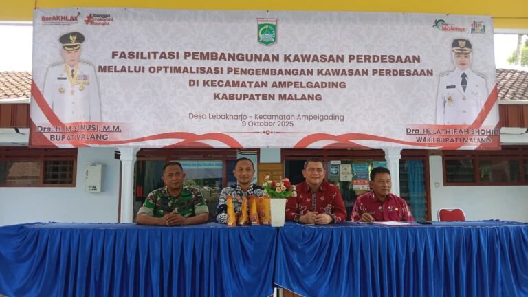 Upaya memajukan kawasan pedesaan kembali digencarkan pada TMMD 126 Lebakharjo