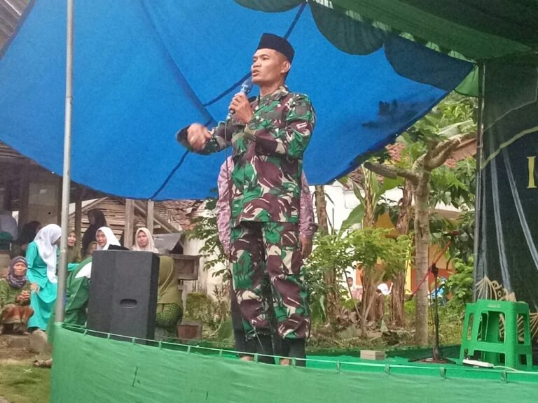 Istighosah dan Tabligh Akbar Muslimat NU dan Fatayat NU di Kampung Jeruk, Dusun Krajan 2, Desa Lebak Harjo