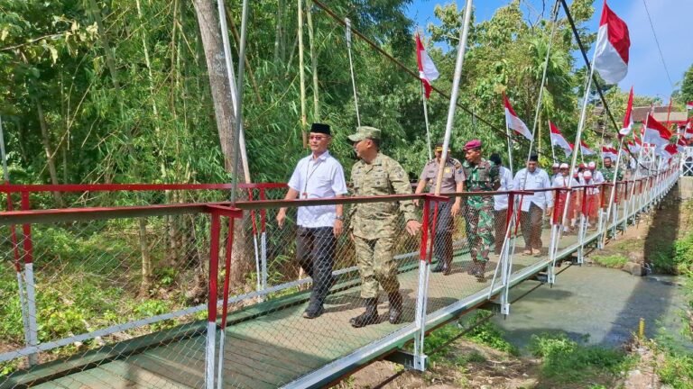 Negara Hadir untuk Rakyat : Presiden RI Resmikan Jembatan sebanyak 218 secara serentak
