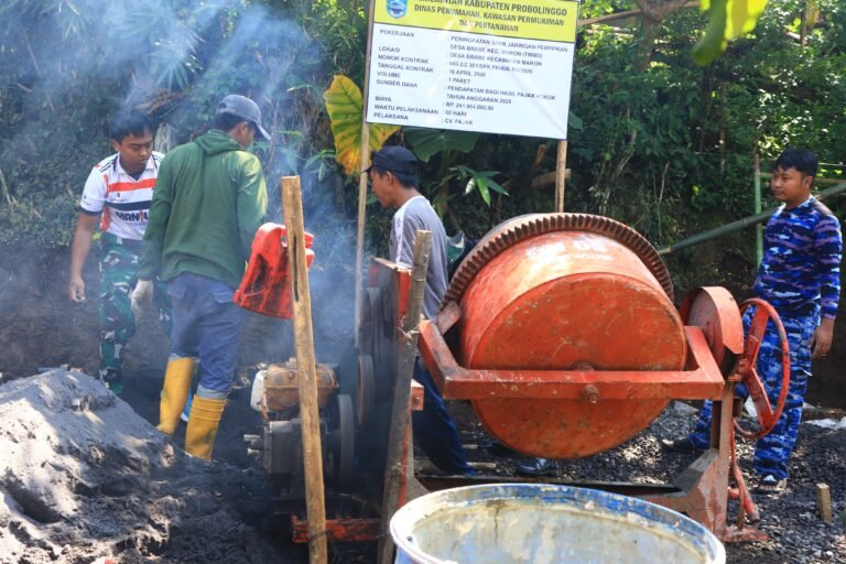 Pembangunan Tandon SPAM dan Pipanisasi, Solusi Air Bersih Warga Dusun Klagin Masuki Hari ke-5